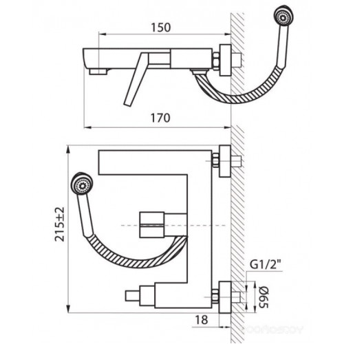 Смеситель Ahti Lappi LP405001