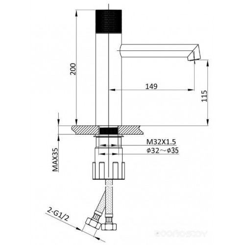 Смеситель Vincea Desire VBF-1D3GM