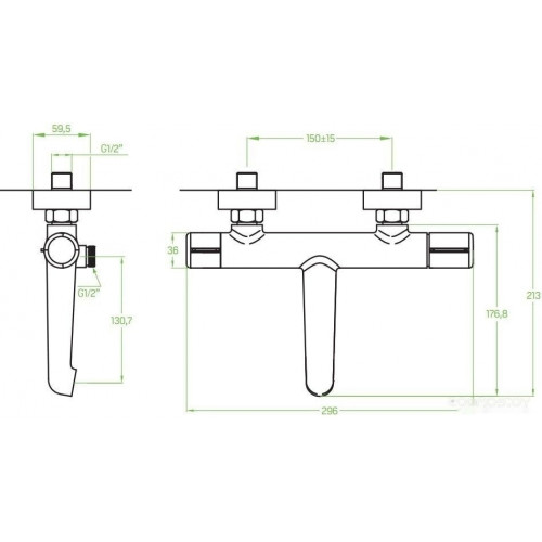 Смеситель Laveo Pretto BAO 010D