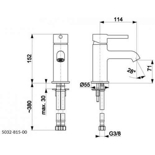 Смеситель Armatura Moza 5032-815-81