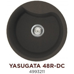 Кухонная мойка Omoikiri Yasugata 48R-DC 4993211 48,5x48,5 темный шоколад