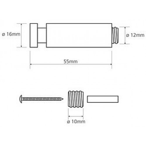 Крючок Bemeta Omega 104506082