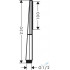 Лейка душевая Hansgrohe Rainfinity 100 1jet 26866670