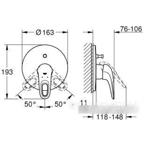 Смеситель Grohe Eurostyle 19506LS3