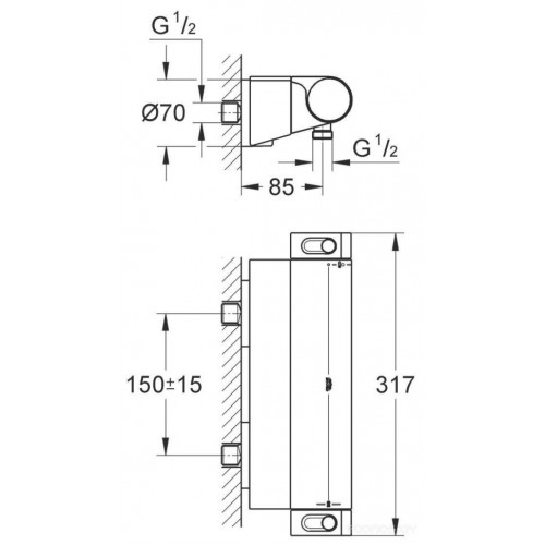 Смеситель Grohe Grohtherm 2000 34469001