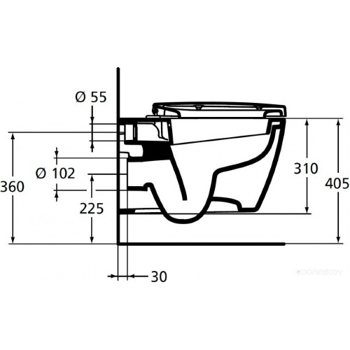 Унитаз Ideal Standard Connect E803501