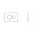 Система инсталляции Eccellenza tecnica с кнопкой хром (круглая) и унитазом Idevit Halley Rimless с сиденьем Ultra (152.4.501.8088+152.7.312.088+SETK3204-2616-001-1-6000)