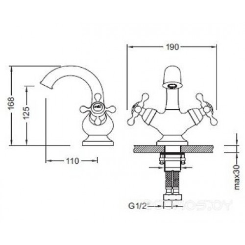 Смеситель Gerhans K11001