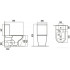 Унитаз CeramaLux 2166XMHL