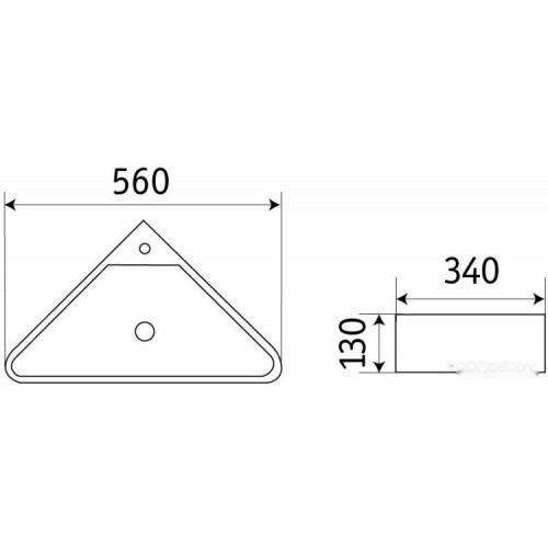 Умывальник CeramaLux 78377