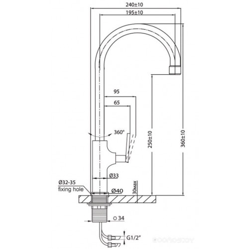 Смеситель Ahti Lappi LP103011