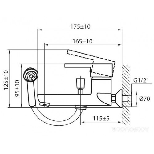 Смеситель Ahti Satakunta SK405001