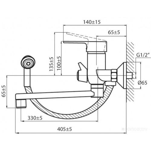 Смеситель Ahti Satakunta SK405002