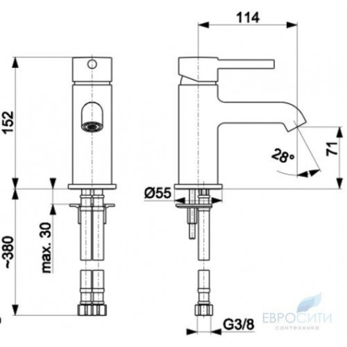 Смеситель Armatura Moza 5032-815-00