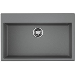 Кухонная мойка Omoikiri Tedori 79-GR 79x51 leningrad grey