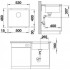 Кухонная мойка Blanco Rotan 500-U 53x46 черный
