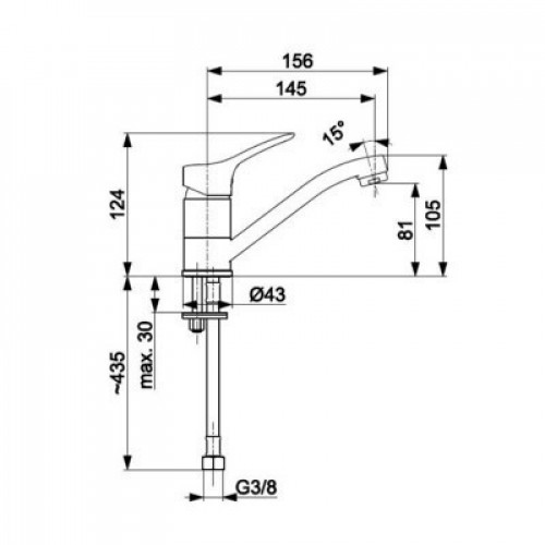 Смеситель Armatura Morris 5242-915-00