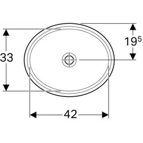 Умывальник Geberit VariForm 500.749.01.2