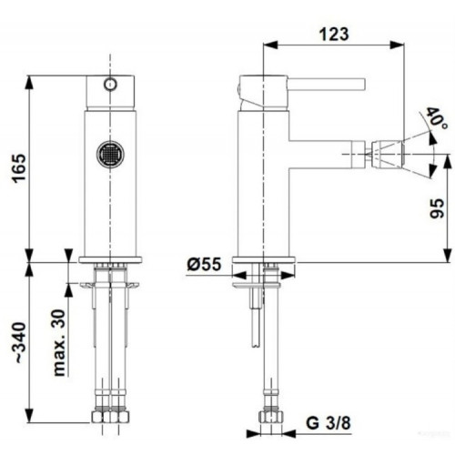 Смеситель Armatura Moza 5037-015-31