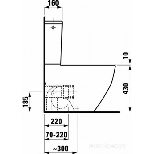 Унитаз Laufen Pro (825952)