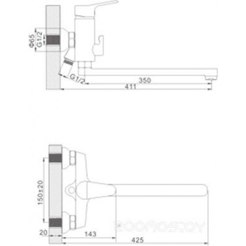 Смеситель Gerhans K10 13110