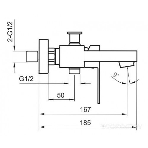 Смеситель Ahti Kotka KO405001