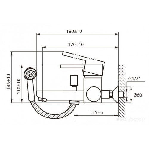 Смеситель Ahti Polar circle PC405001