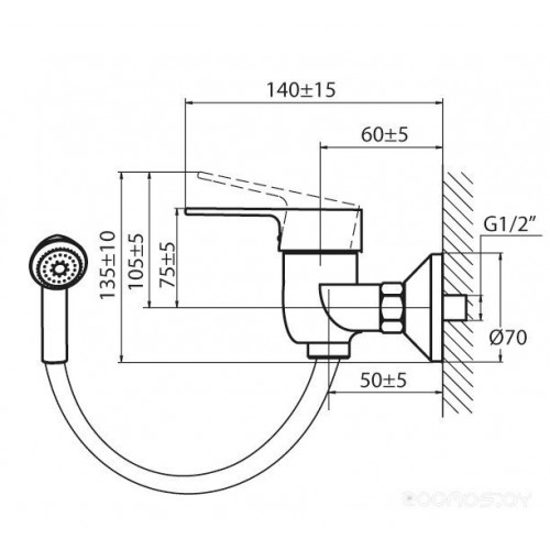 Смеситель Ahti Satakunta SK305000