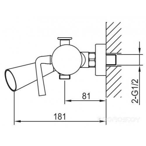 Смеситель Ahti Turku TU405001