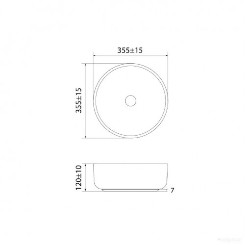 Умывальник IDDIS Ray RAYBM03i27