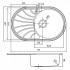 Кухонная мойка IDDIS Suno SUN77SRi77 77x48 нержавеющая сталь (шелк)