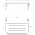 Полка для душа Deante Silia ADI_D551 титан