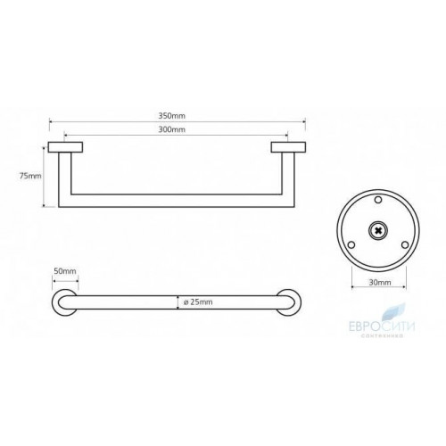 Поручень Bemeta Omega 104307611