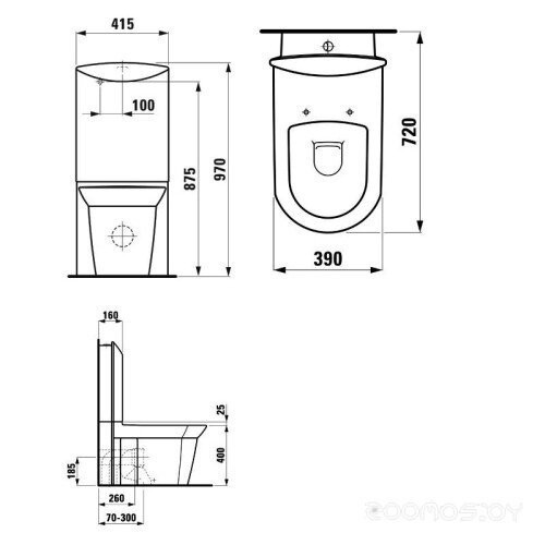 Унитаз Laufen Mylife 8229434000001