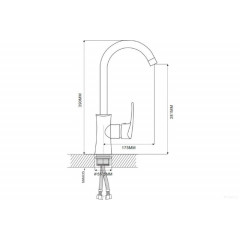 Смеситель Ekko E40056