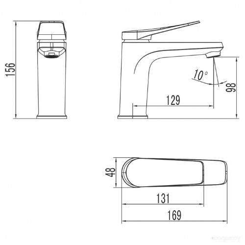 Смеситель Lemark Bronx LM3706BL