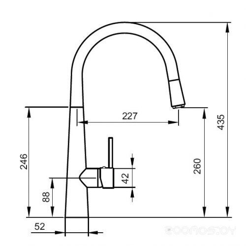 Смеситель Ahti Kemi KM813013