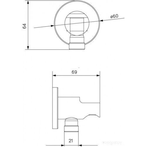 Душевая система IDDIS Ray 003BL01i62