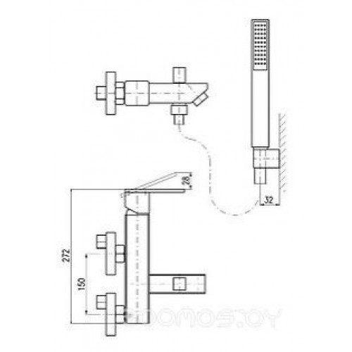 Смеситель Slezak RAV Loira LR554.5/1