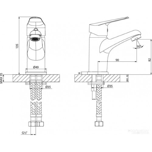 Смеситель Lemark LM6506C