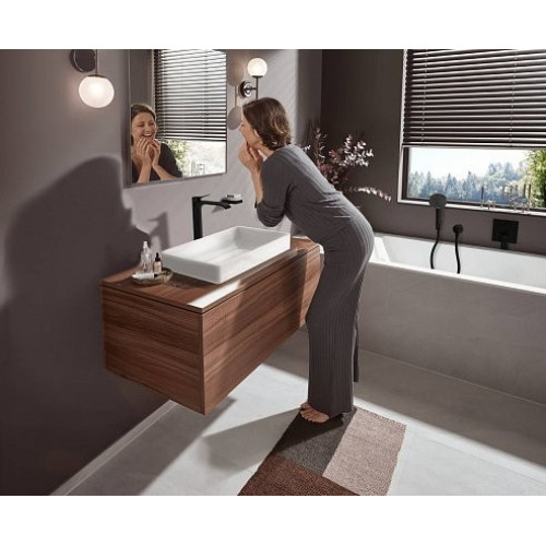 Душевая лейка Hansgrohe Pulsify Select 105 3jet Activation 24100670 матовый черный