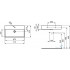 Умывальник Ideal Standard Strada 70x42, накладной