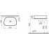 Умывальник Vitra Outline 5993B450-0016