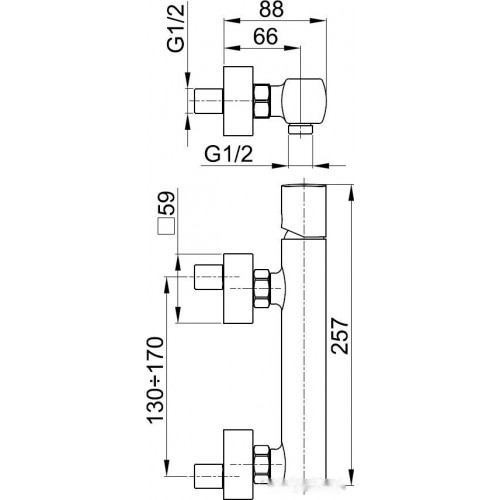 Смеситель Armatura Morganit 4926-010-00