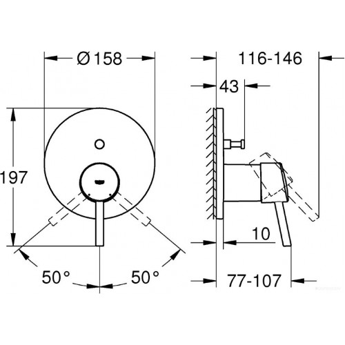 Смеситель Grohe Concetto 24054001