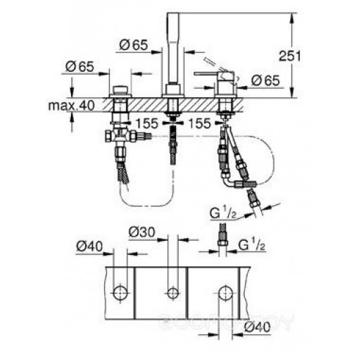 Смеситель Grohe Essence+ 19976001