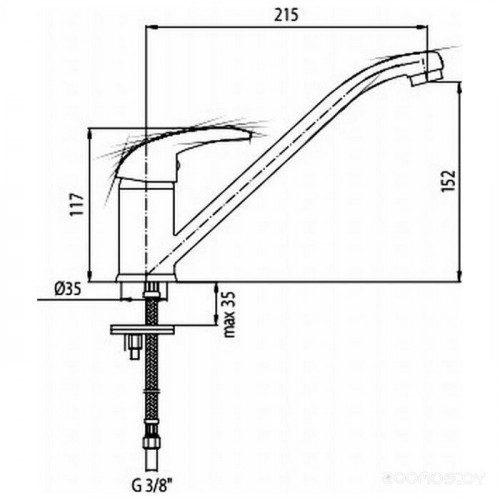 Смеситель Valvex Galeo 2441210