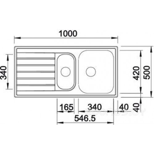 Кухонная мойка Blanco Livit 6S