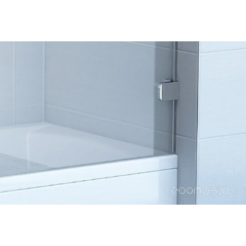 Шторка на ванну Ravak BVS1-80 Transparent, фурнитура хром
