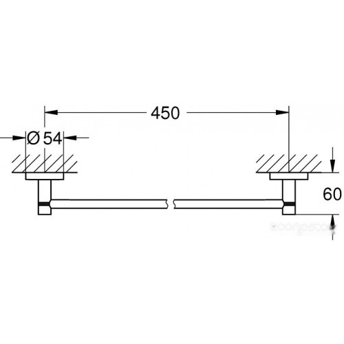 Держатель для полотенца Grohe Essentials 40688001